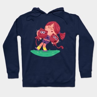 Cat friends Hoodie